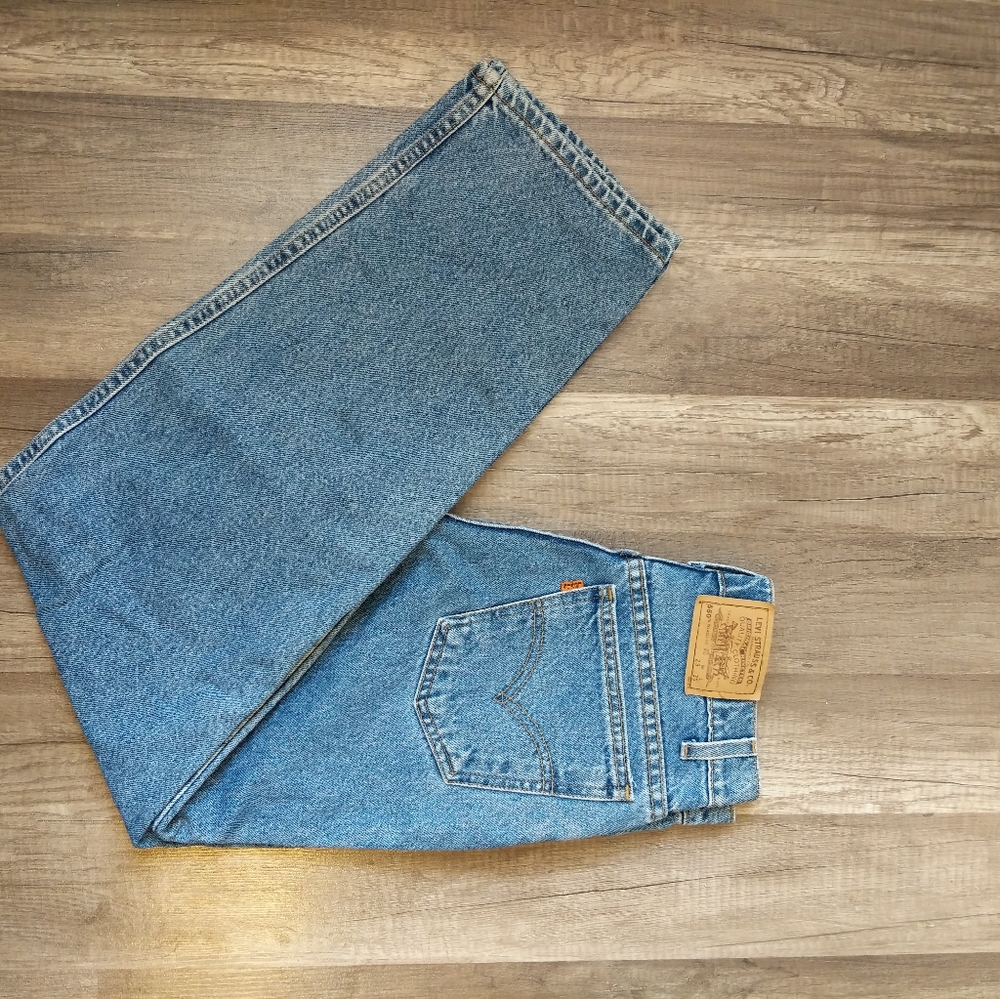 Vintage Levis 550 orange tab relaxed fit